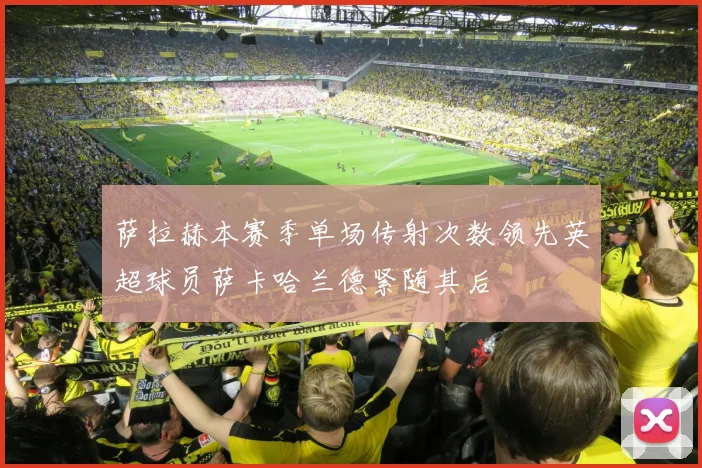 萨拉赫本赛季单场传射次数领先英超球员萨卡哈兰德紧随其后